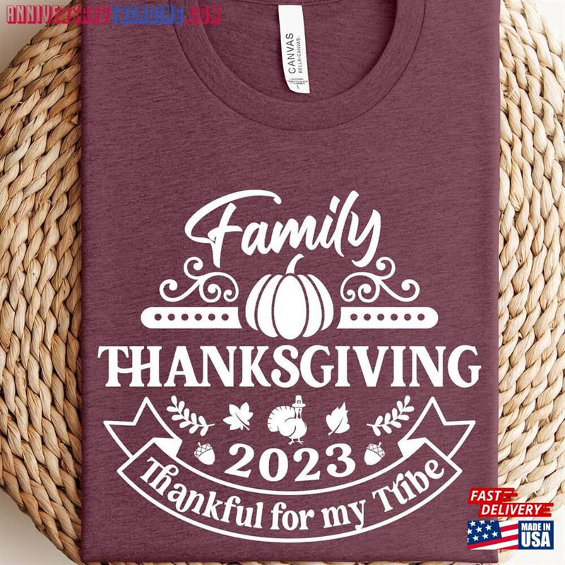 Family Thanksgiving 2023 Sweatshirt Happy Gifts T-Shirt Hoodie