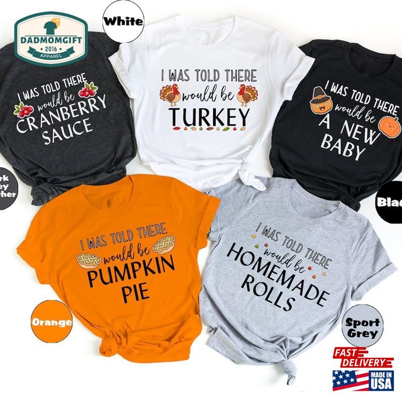 Family Thanksgiving Shirts Funny T-Shirts Matching Tees Hoodie Classic