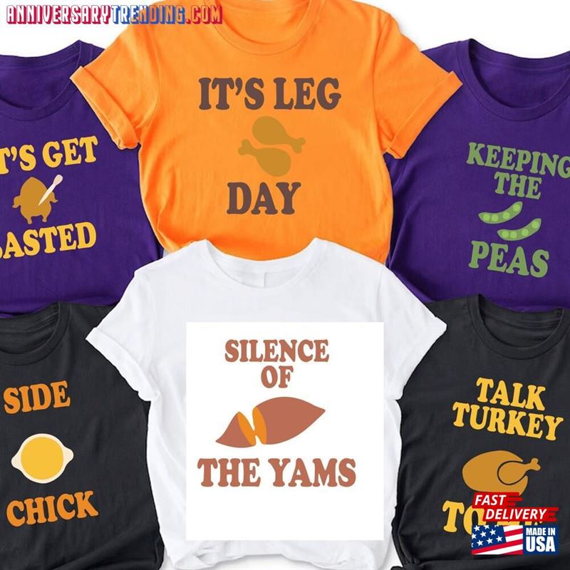 Family Thanksgiving Shirts Puns Shirt Funny Matching Hoodie Classic