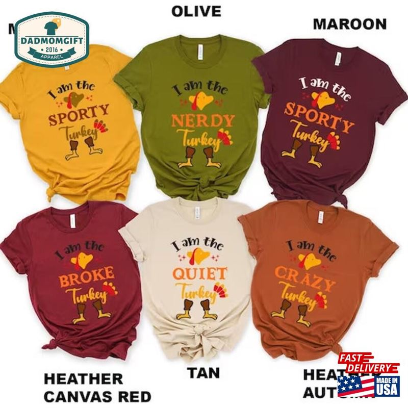 Family Thanksgiving Shirts Puns Shirt Funny Matching T-Shirt Sweatshirt