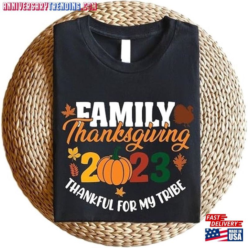 Family Thanksgiving Sweatshirt Gift For Her Him Winter Fall Season Classic T-Shirt