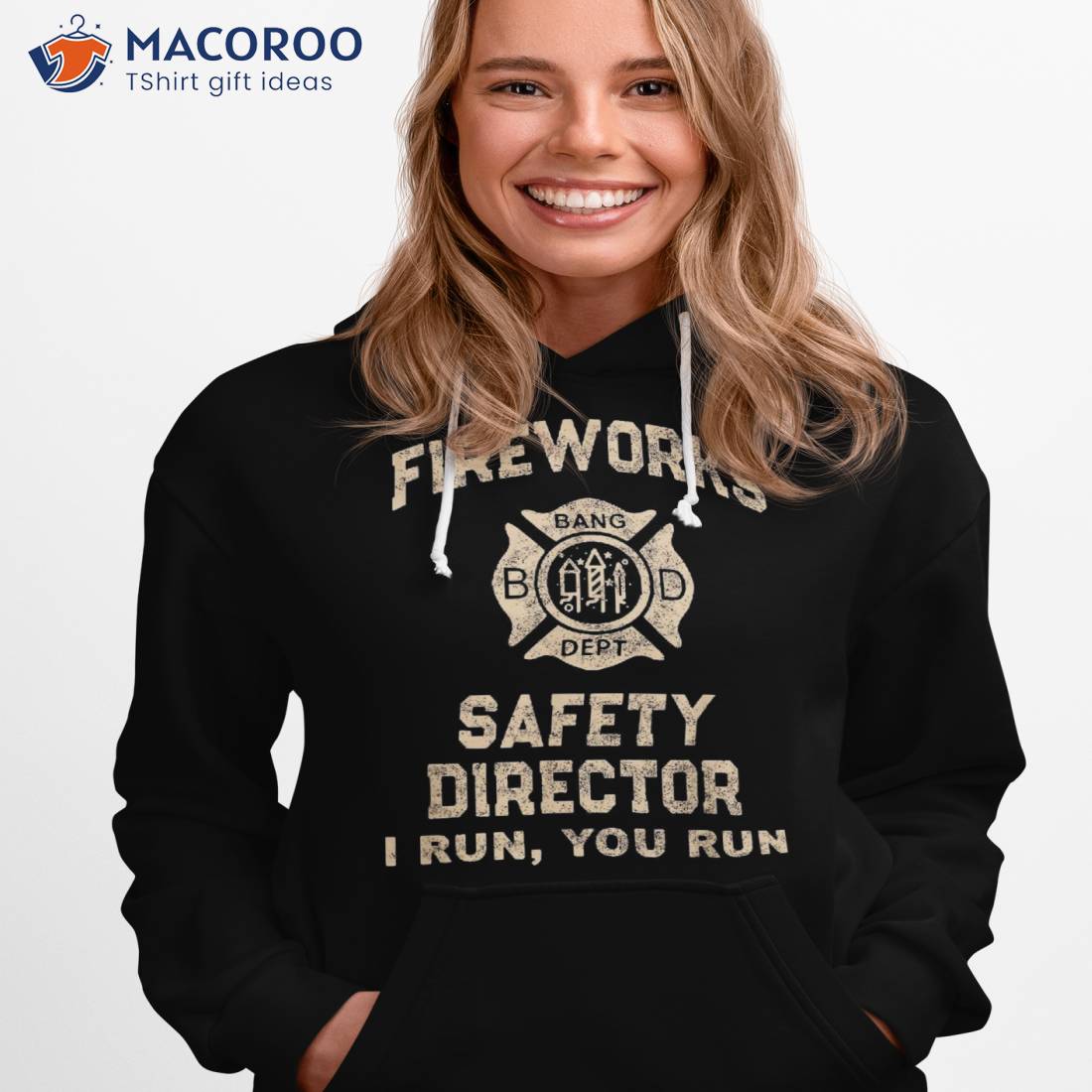 Fireworks Safety Director I Run You Shirt