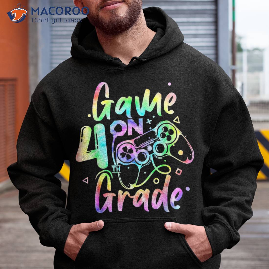 First Day Of Fourth Grade Game On Back To School Kids Shirt