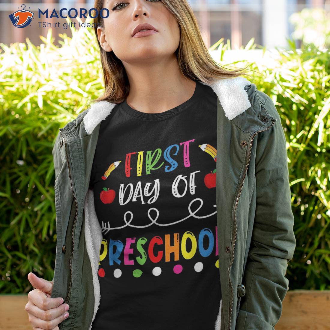 First Day Of Preschool Back To School Teacher Students Shirt