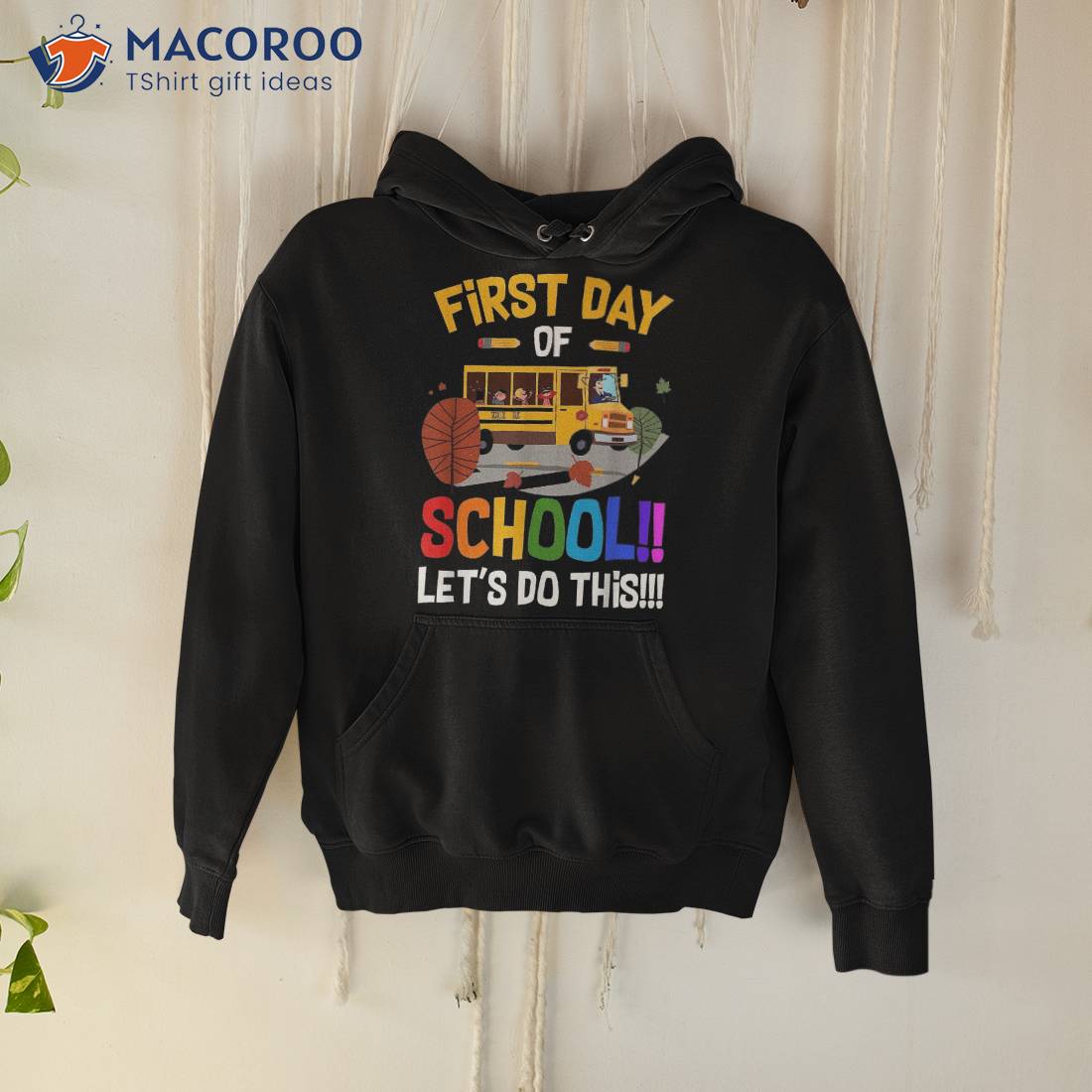 First Day Of School Bus Driver Kids Teacher Back To Shirt