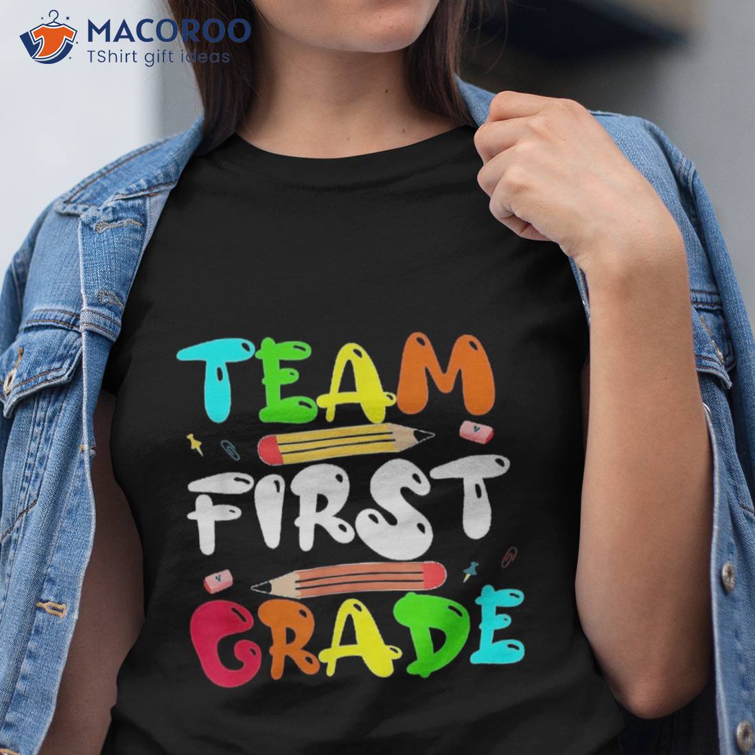 First Day Of School Team Grade 1st Kids Shirt