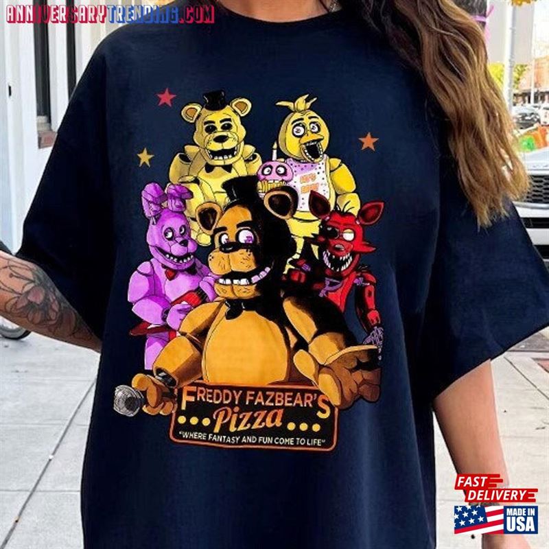 Five Nights At Freddy’s T-Shirt Unisex Oversize Classic Hoodie