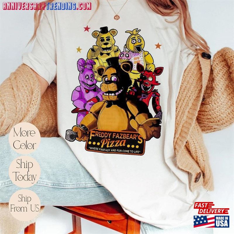 Five Nights At Freddy’s T-Shirt Unisex Oversize Classic Hoodie