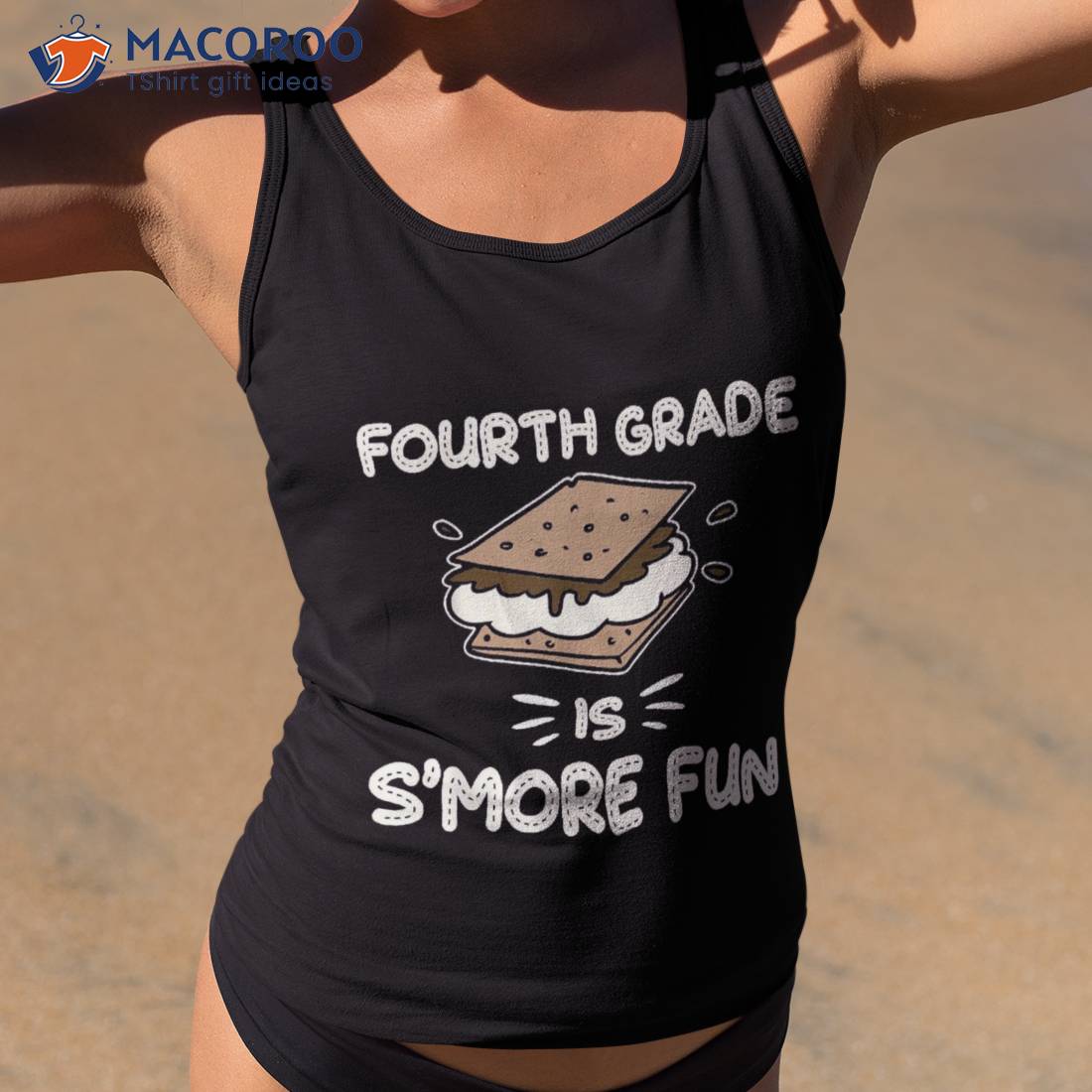 Fourth Grade Is S’more Fun Back To School Teacher Kids Gift Shirt