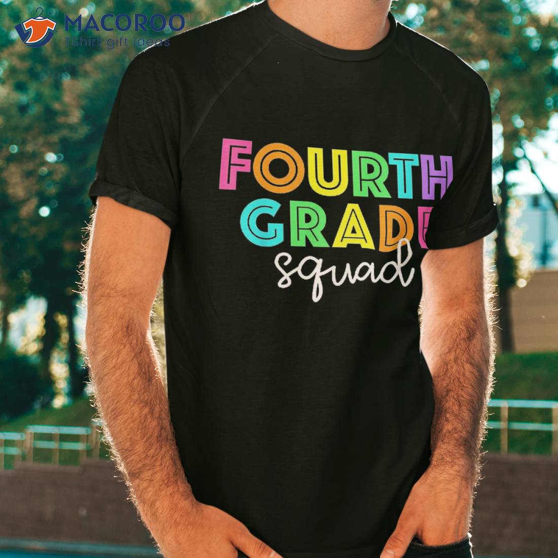 Fourth Grade Squad 4th 1st Day Of School Teacher Kids Shirt