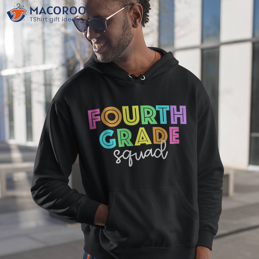 Fourth Grade Squad 4th 1st Day Of School Teacher Kids Shirt