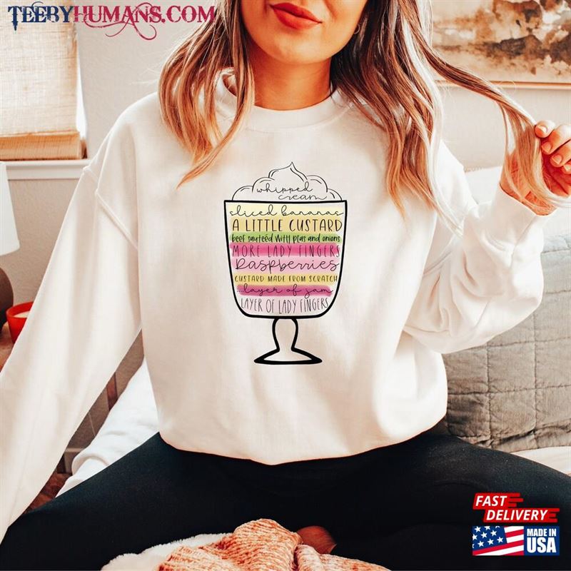 Friends English Trifle Sweatshirt Thanksgiving Shirt Rachel Unisex T-Shirt