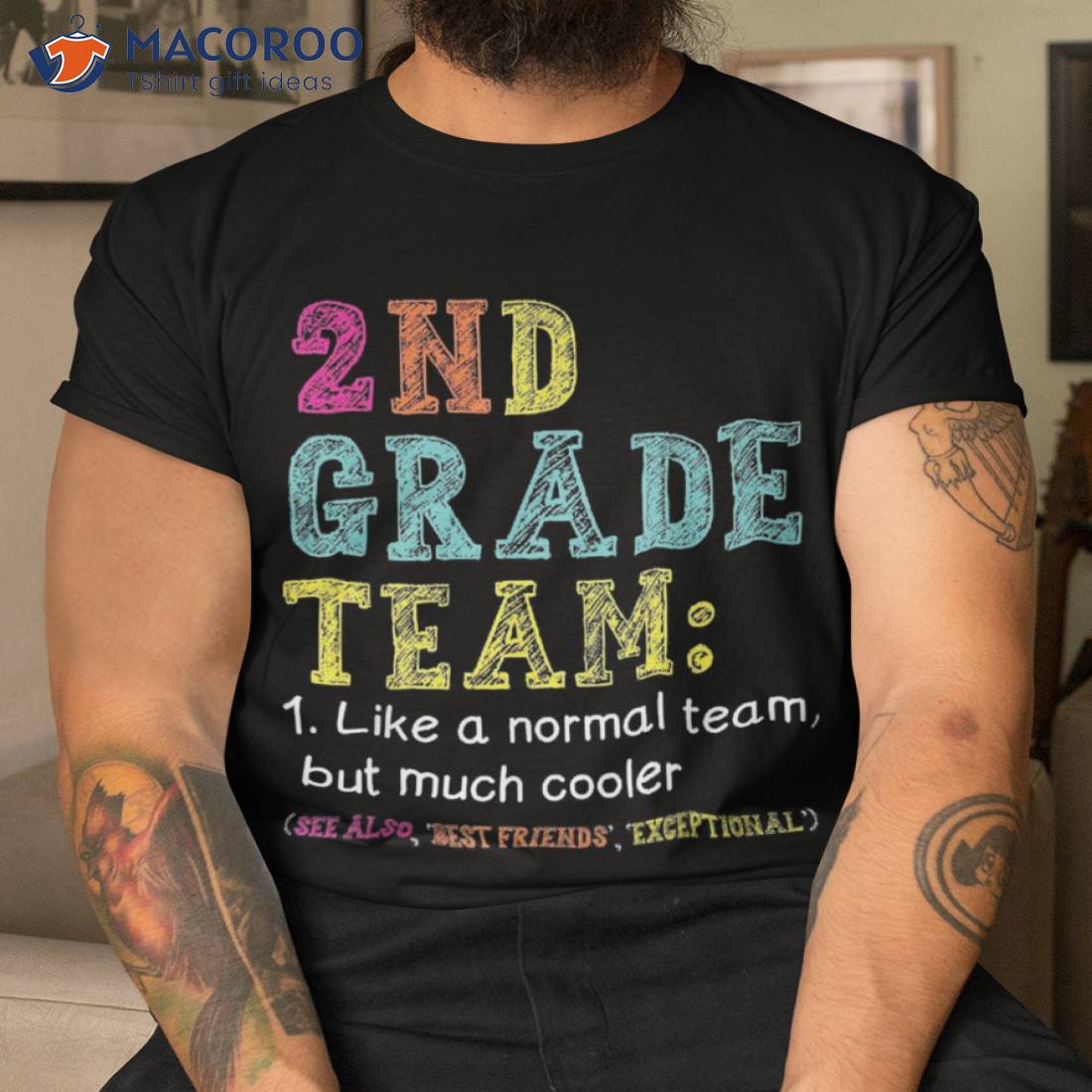 Funny 2nd Grade Team Like Normal But Cooler Back To School Shirt