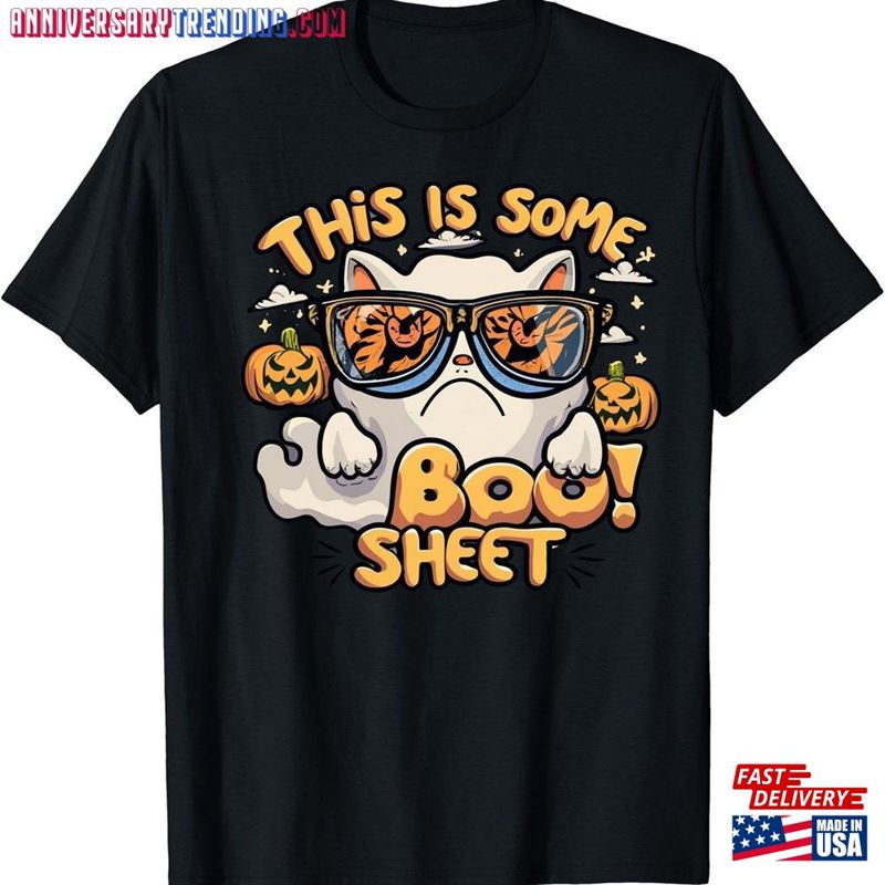 Funny Halloween T-Shirt This Is Some Boo Sheet Unisex Sweatshirt