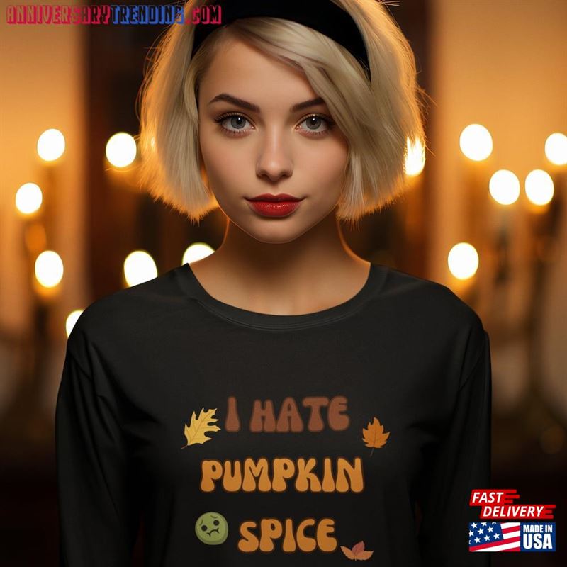 Funny Pumpkin Long Sleeve Jersey Thanksgiving Tee Halloween Classic T-Shirt