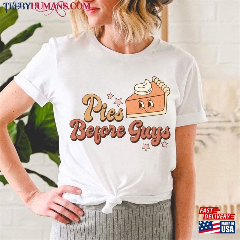 Funny Thanksgiving Shirt For Women Retro Womens T-Shirt Classic