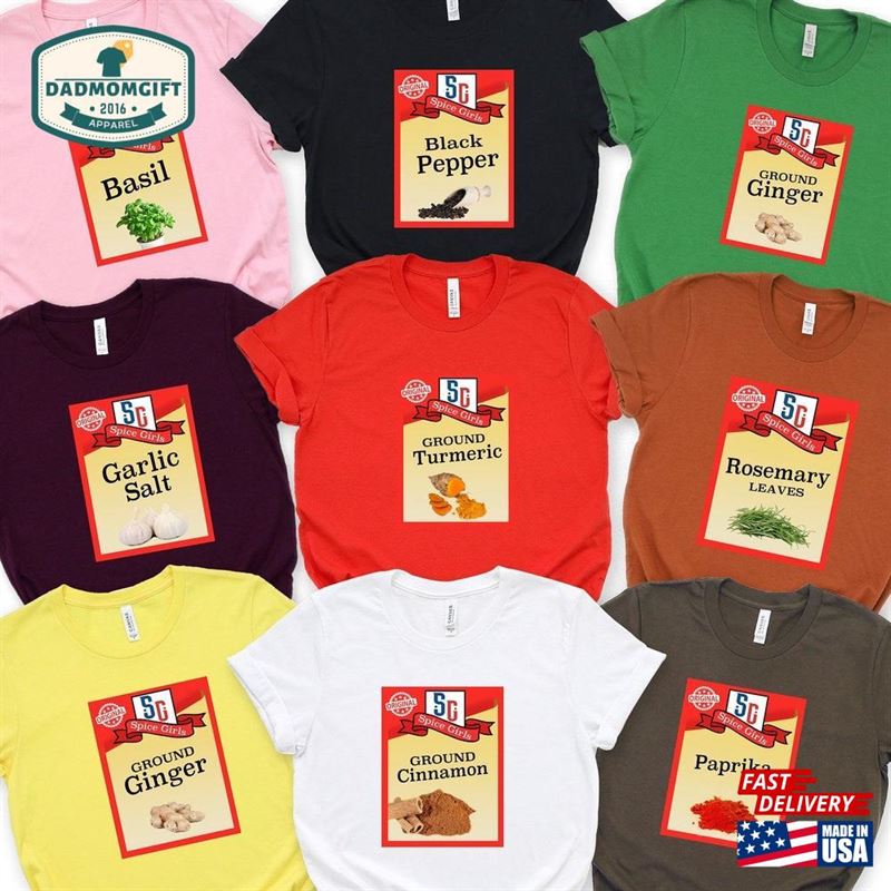 Funny Thanksgiving Shirt Spices Costume Condiment Unisex T-Shirt