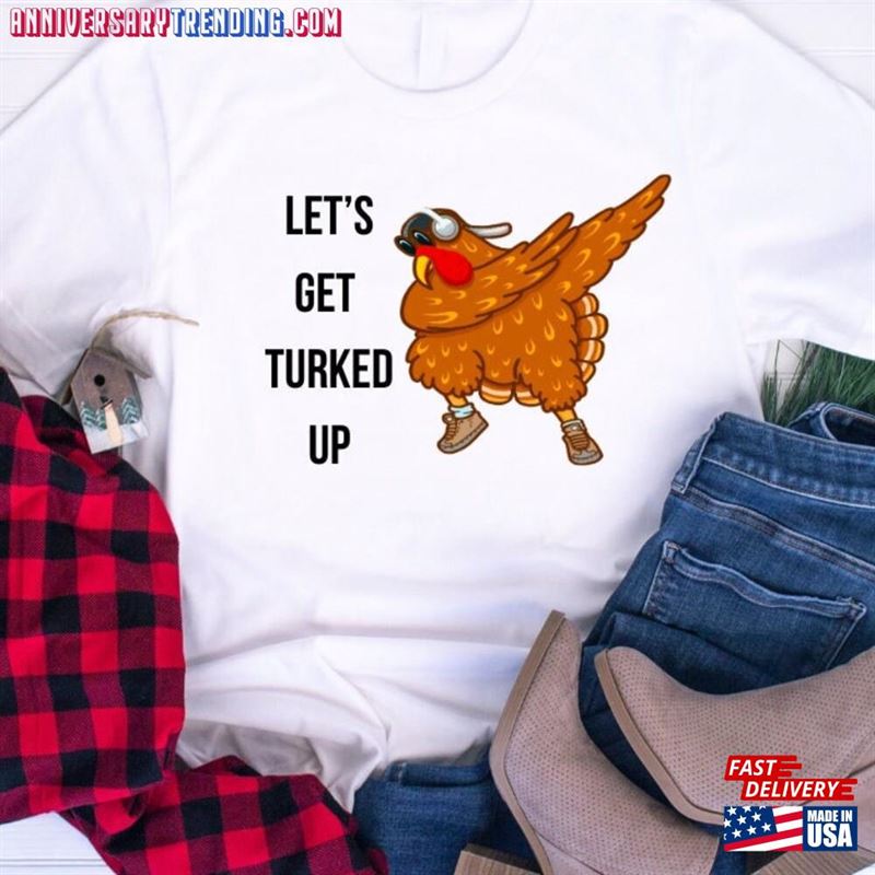 Funny Turkey Shirt Tee Dancing Classic Sweatshirt