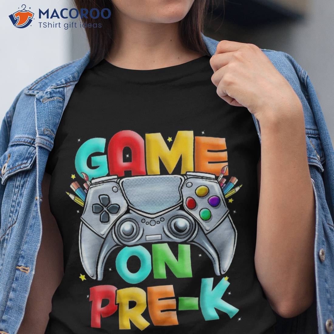 Game On Pre-k Back To School Pre-kindergarten Kids Boys Girl Shirt