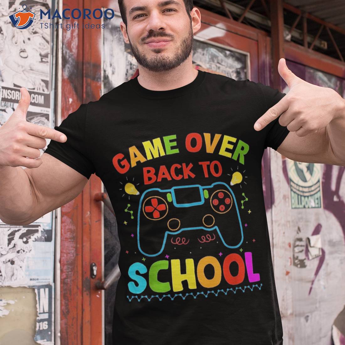 Game Over Back To School Shirt