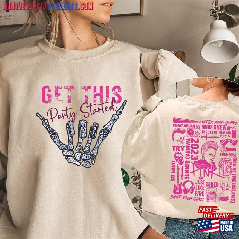 Get This Party Started Sweatshirt Unisex Hoodie