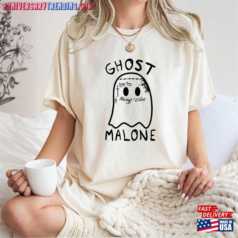 Ghost Malone Shirt Halloween T-Shirt Hoodie