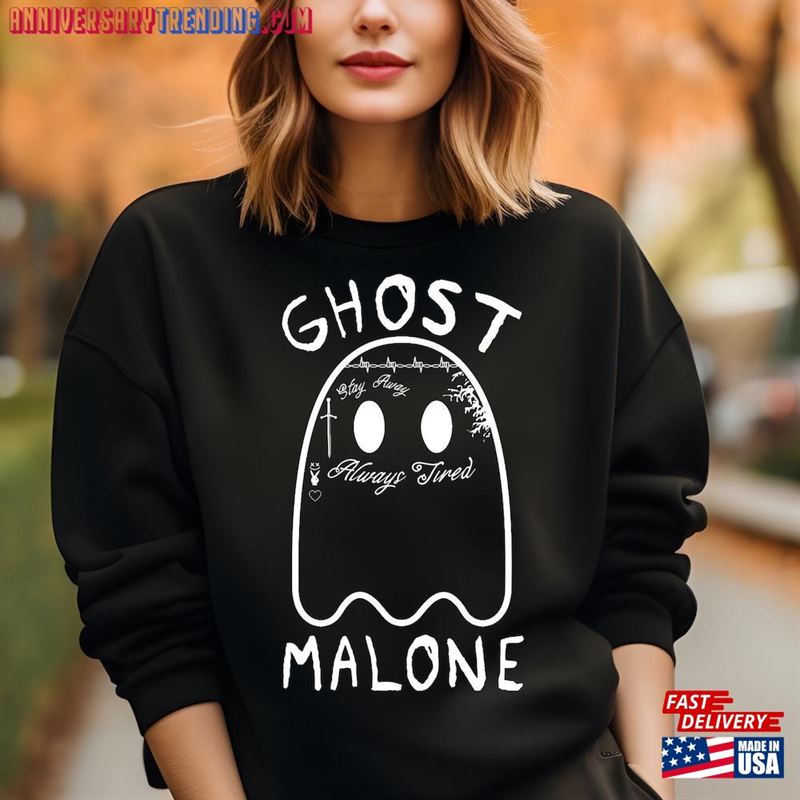 Ghost Malone Sweatshirt Halloween Cute Shirt Classic T-Shirt