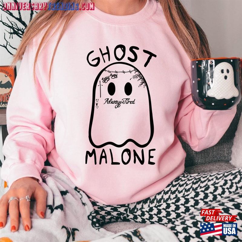 Ghost Malone Sweatshirt Halloween Cute Sweat T-Shirt