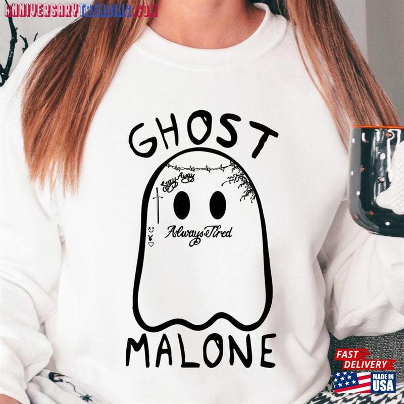 Ghost Malone Sweatshirt Halloween Cute Sweat T-Shirt