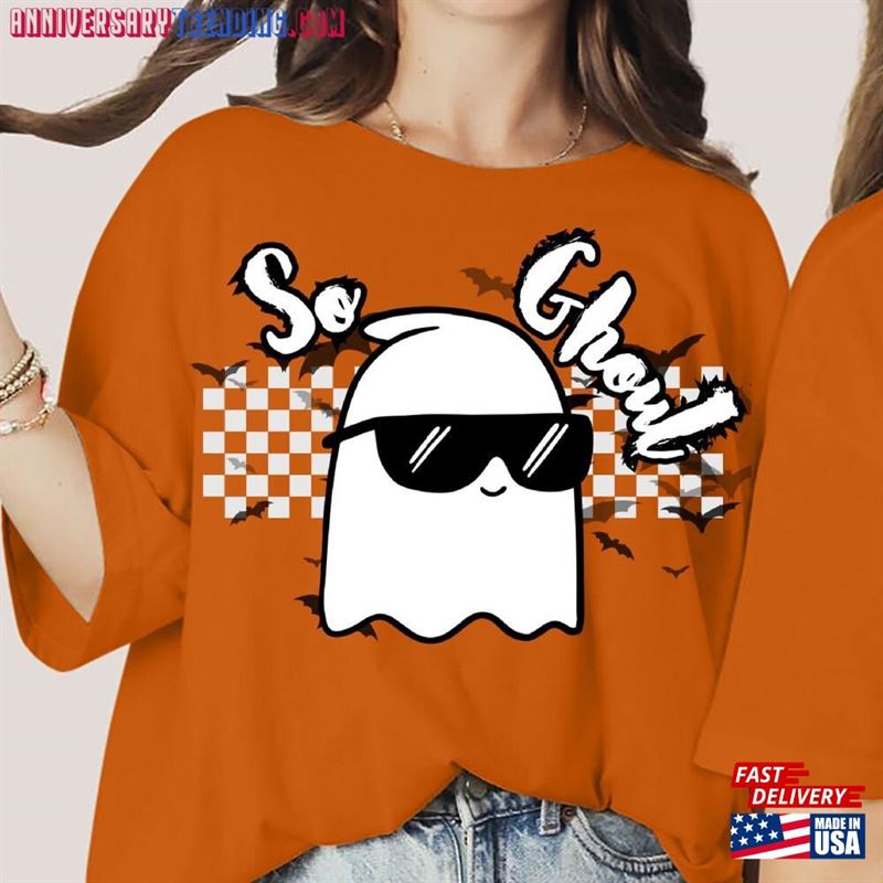 Ghost With Sunglasses T-Shirt Classic Unisex