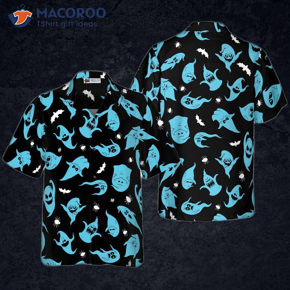 Ghosts Halloween Hawaiian Shirt