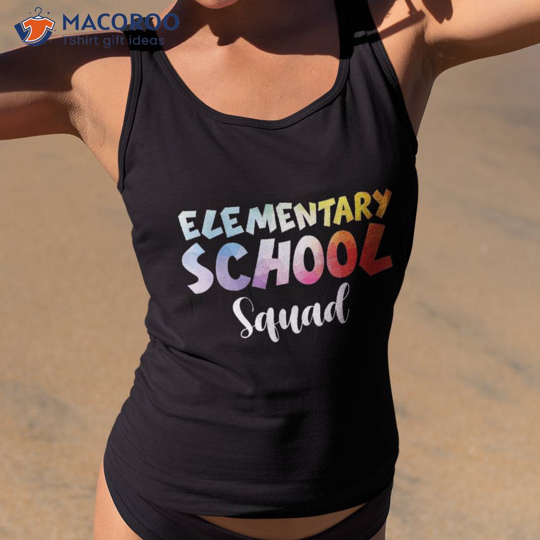 Gradient Eletary School Squad Back To Kids Shirt