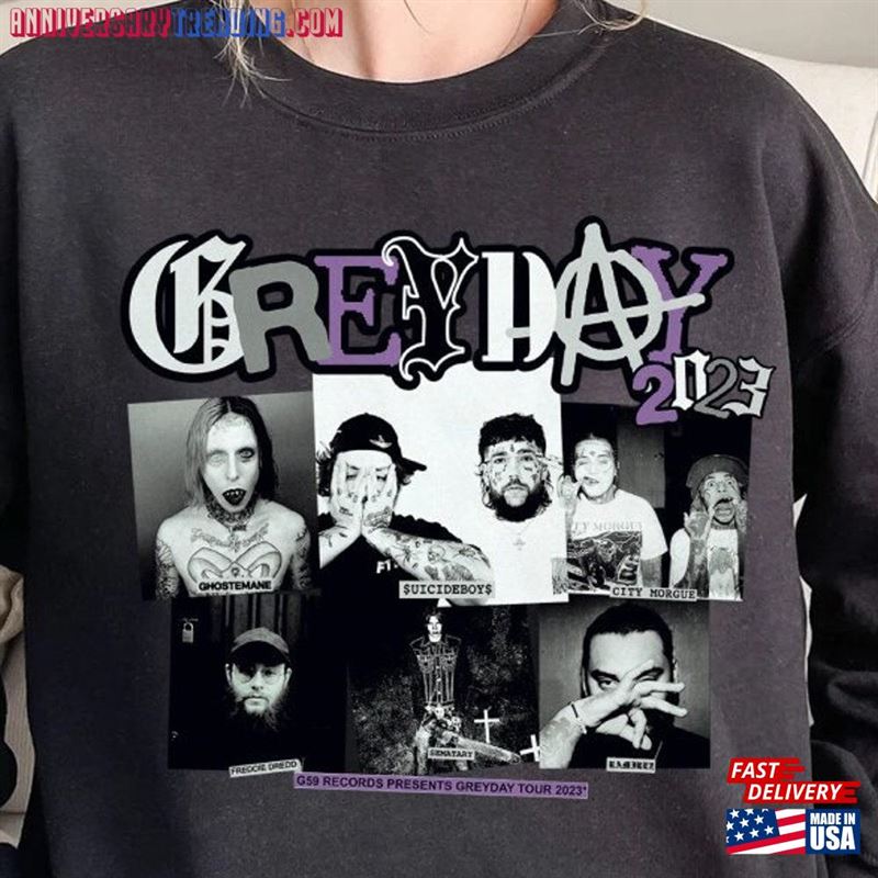 Grey Tour Day 2023 Hoodie Concert Shirt Sweatshirt Classic