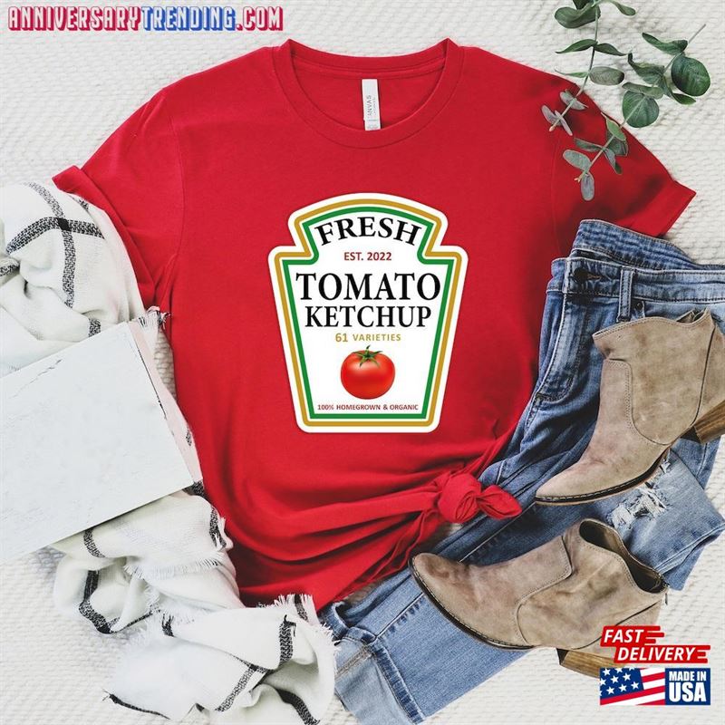 Group Condiments T-Shirts Matching Condiment Costume Party Shirt 2023 Adults Youth Ketchup Ranch Shirts Hoodie T-Shirt