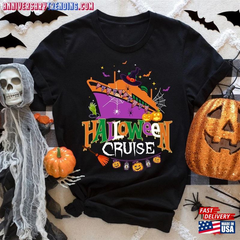 Halloween Cruise Shirt Trip 2023 Cruiseween Gift Hoodie Unisex