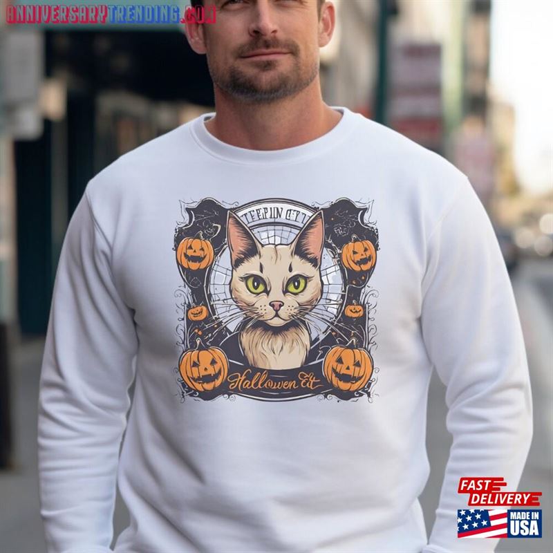 Halloween Fall  Shirt Classic Sweatshirt