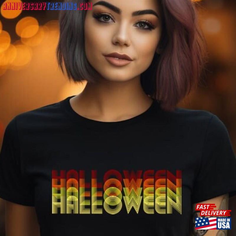 Halloween Fall T-Shirt Autumn Sweatshirt Classic