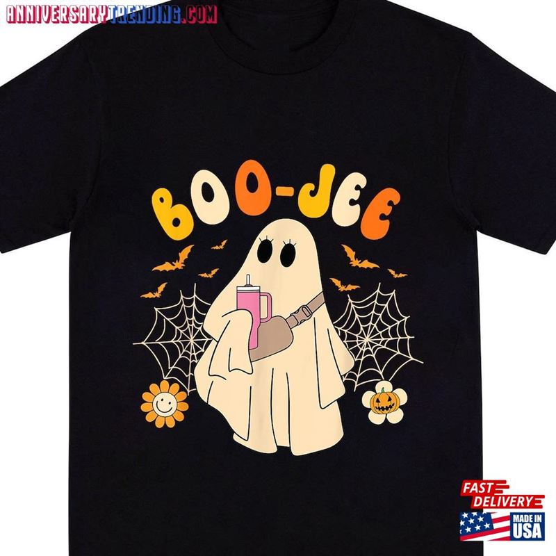 Halloween Ghost Shirt Boo Jee T-Shirt Unisex