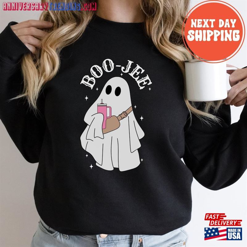 Halloween Ghost Sweatshirt Boo Jee Shirt Classic T-Shirt