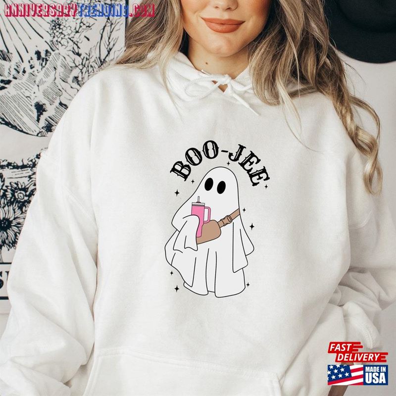 Halloween Ghost Sweatshirt Boo Jee Shirt T-Shirt