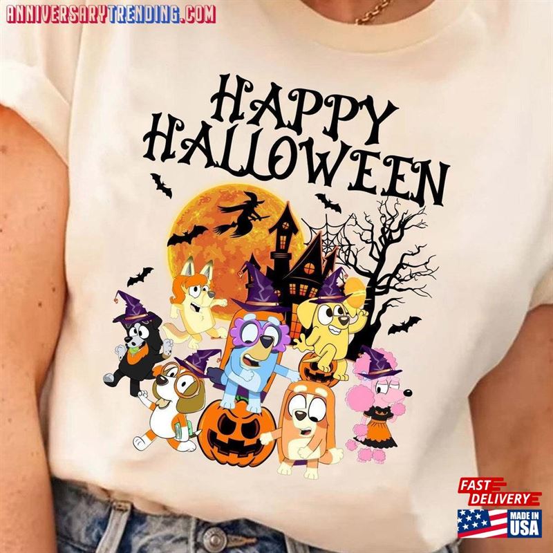 Halloween Horror Shirt Matching Family Cute Unisex T-Shirt