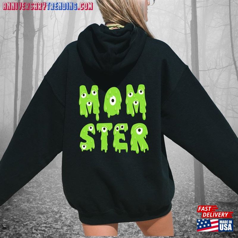 Halloween Matching Couple Hoodies Spooky Mamster Dadster Anniversary 2023 Custom Hoodie Goth Wedding Family Party Sweater Hlw02gd Classic T-Shirt