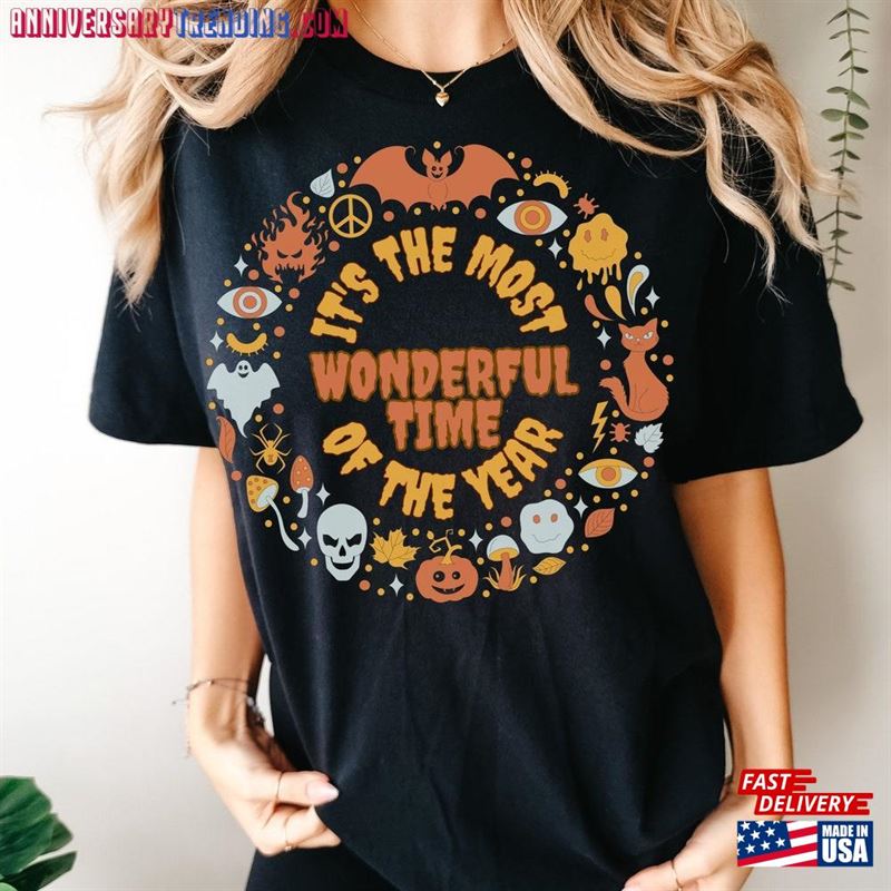 Halloween Most Wonderful Time Of The Year Comfort Colors T-Shirt Sweatshirt