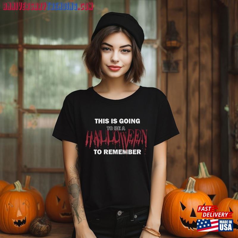 Halloween Party Shirt Comfort Color Design T-Shirt Sweatshirt