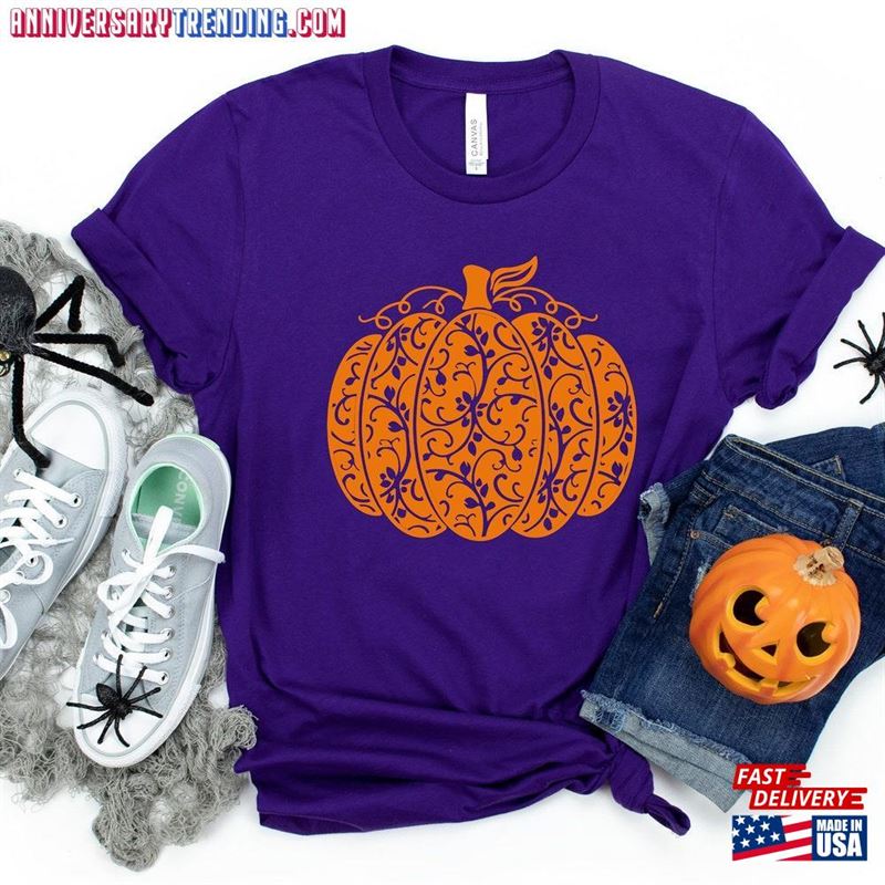 Halloween Shirts Outfits Pumpkin Shirt T-Shirt Hoodie