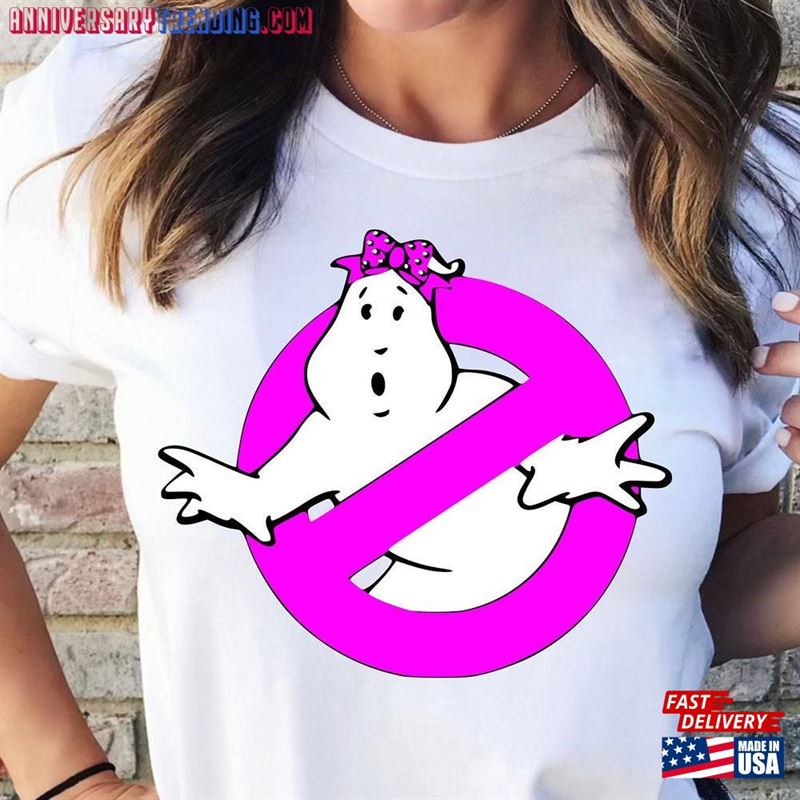 Halloween Sweatshirt Ghostbuster Ghost T-Shirt Unisex