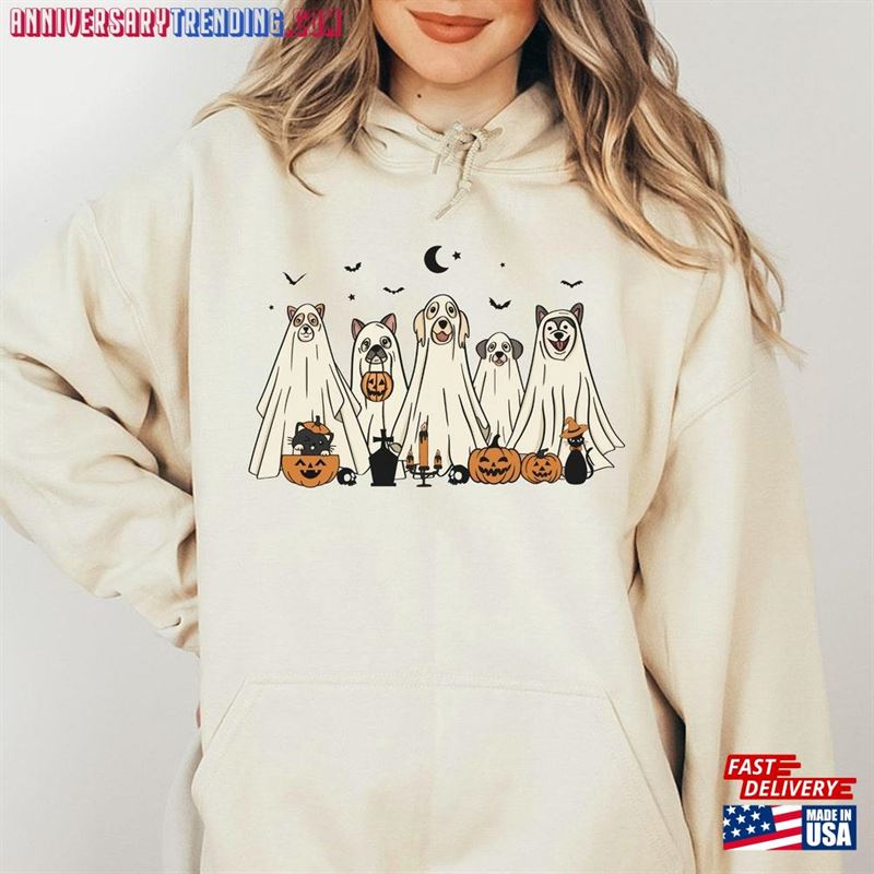 Halloween Sweatshirt Sweater 2023 Happy Hoodie Classic