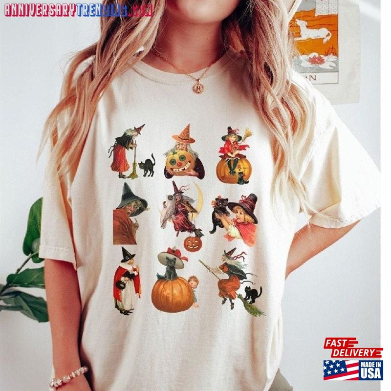 Halloween T-Shirt Vintage Style Shirt 2023 Hoodie