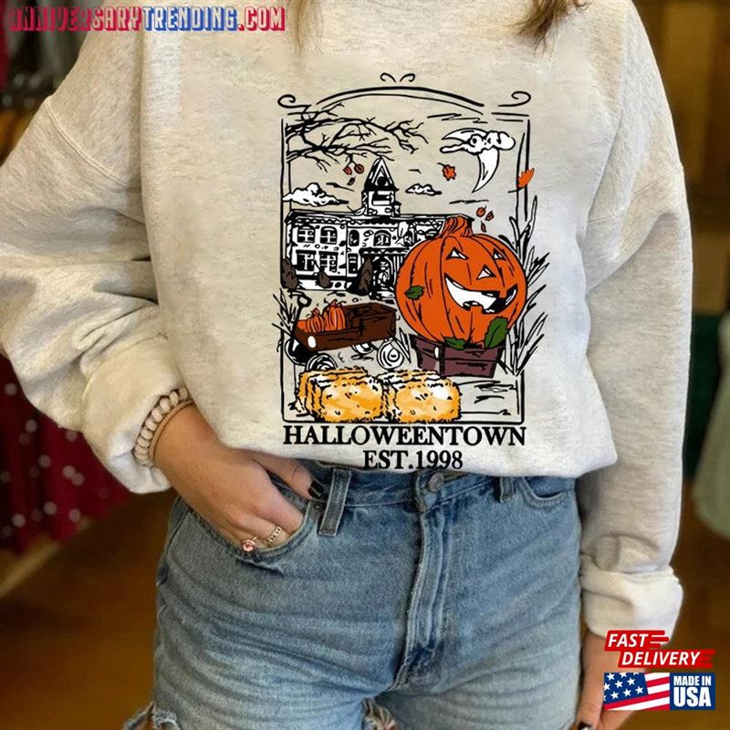 Halloweentown 1998 Shirt 2023 Halloween Party Sweatshirt Town Fall Hoodie