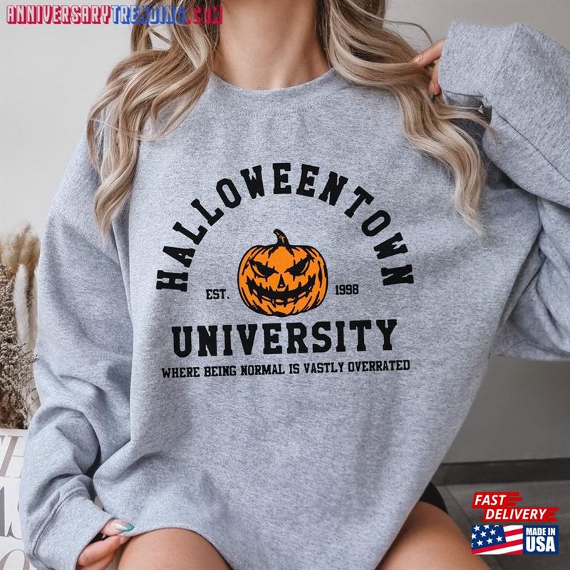 Halloweentown 1998 Sweatshirt 2023 Halloween Party Shirt University T-Shirt Unisex